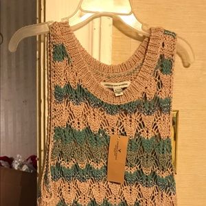 American Eagle crocheted tank top
